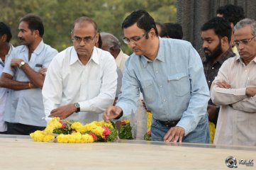 NTR Family Visit to NTR Ghat 2016